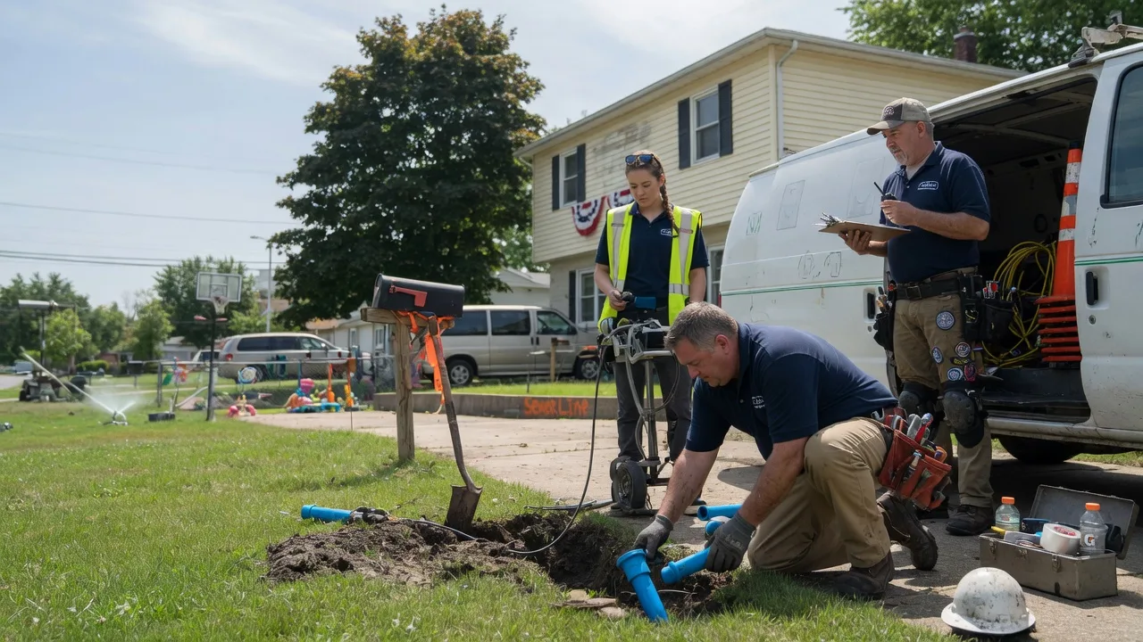 Slab Leak Repair in Bladensburg, OH near me